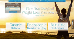 Desktop Screenshot of centerforbariatricendoscopy.com